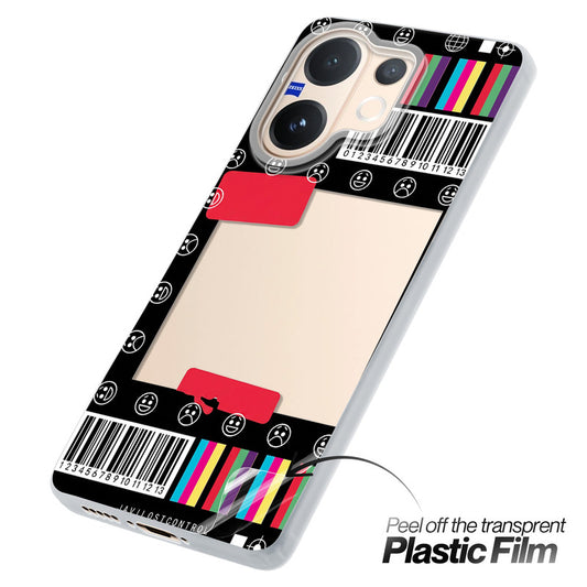 Designer Cover Case with Customizable Transparent Slot for Personalised Photos For Vivo V60 5G