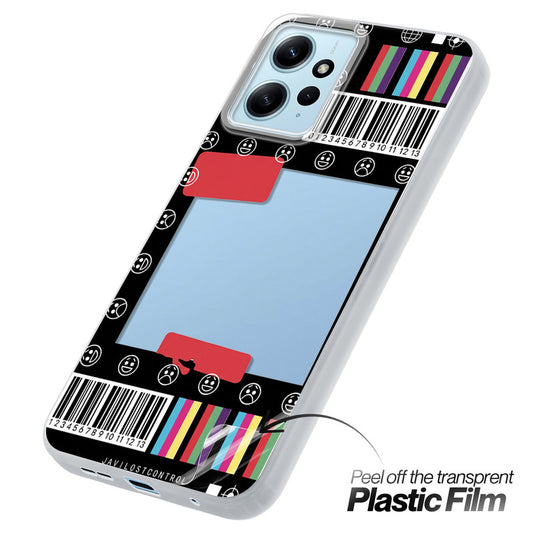 Designer Cover Case with Customizable Transparent Slot for Personalised Photos For Redmi Note 12 4G