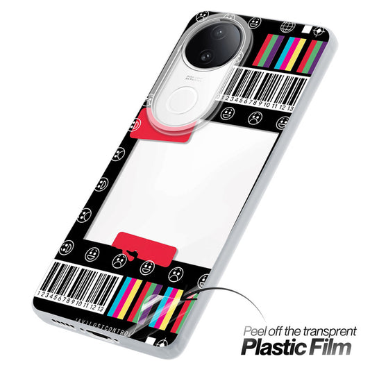 Designer Cover Case with Customizable Transparent Slot for Personalised Photos For Vivo T4R 5G