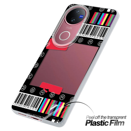 Designer Cover Case with Customizable Transparent Slot for Personalised Photos For Vivo V50 5G