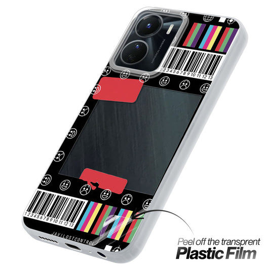 Designer Cover Case with Customizable Transparent Slot for Personalised Photos For Vivo Y16