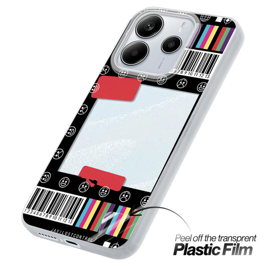 Designer Cover Case with Customizable Transparent Slot for Personalised Photos For Redmi Note 14 SE 5G