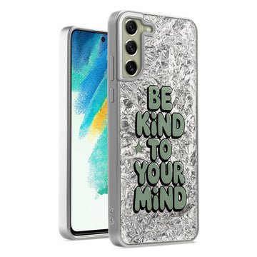 Shining Glossy Gradient Glitter Phone Back Cover Case for Samsung S21 FE 5G