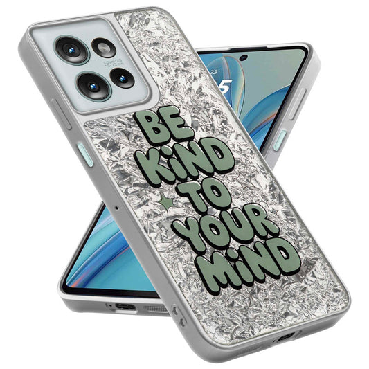 Shining Glossy Gradient Glitter Phone Back Cover Case for Motorola G75 5G