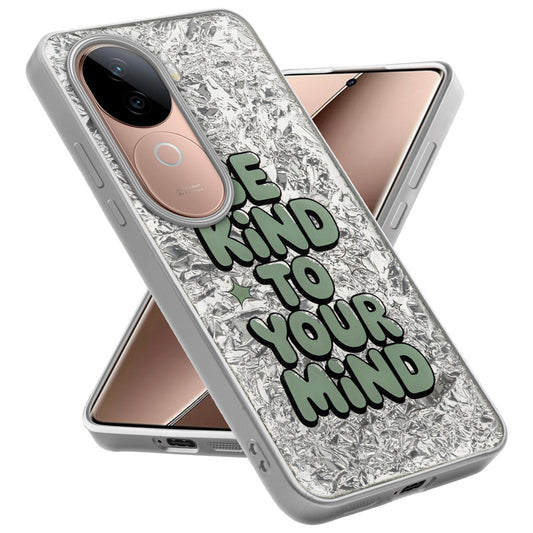 Shining Glossy Gradient Glitter Phone Back Cover Case for Vivo V40e 5G