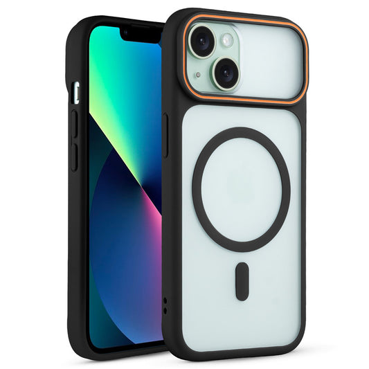Premium MagSafe Case for Apple iPhone 13 with Frosted Back, Soft Silicone Edges & Raised Camera Protection