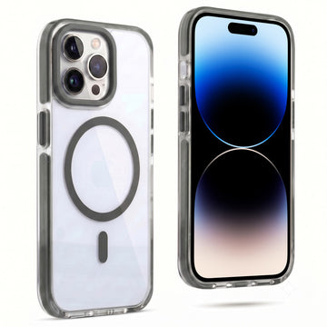 Clear MagSafe Bumper Case with Shockproof Edges for Apple iPhone 14 Pro