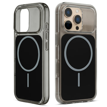 Silicone Hybrid Hard Back Cover with Wireless Charging Support for Apple iPhone 16 Pro
