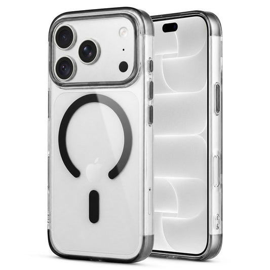 Apple iPhone 18 Pro Max Case with Anti-Yellow Clear Back, Soft TPU Colored Edges, Camera Protection & MagSafe Compatibility