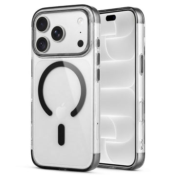 Apple iPhone 18 Pro Case with Anti-Yellow Clear Back, Soft TPU Colored Edges, Camera Protection & MagSafe Compatibility