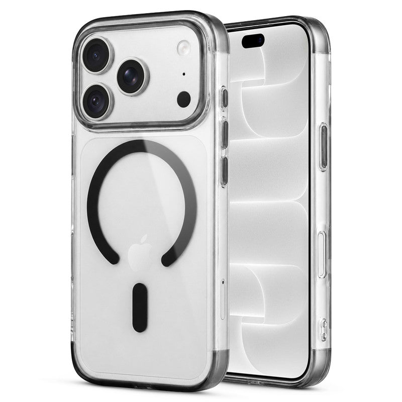 Apple iPhone 18 Pro Case with Anti-Yellow Clear Back, Soft TPU Colored Edges, Camera Protection & MagSafe Compatibility