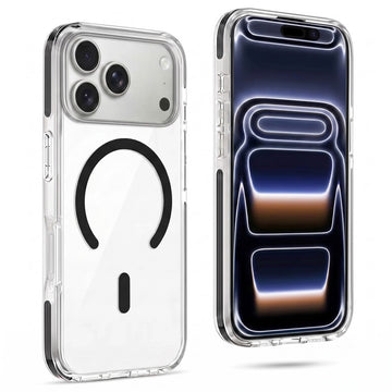 Clear MagSafe Bumper Case with Shockproof Edges for Apple iphone 17 Pro Max