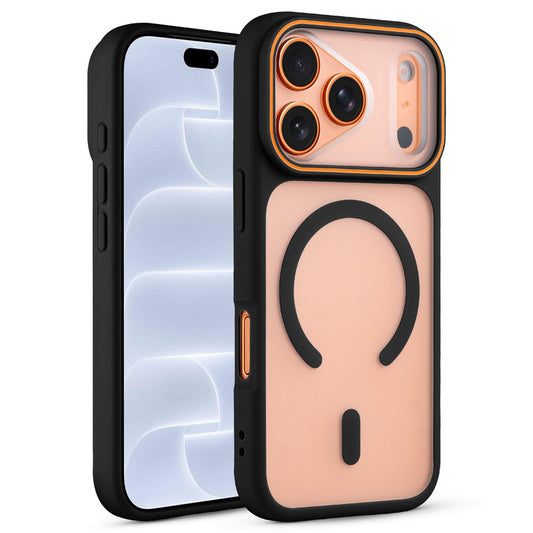 Premium MagSafe Case for Apple iphone 18 Pro Max with Frosted Back, Soft Silicone Edges & Raised Camera Protection