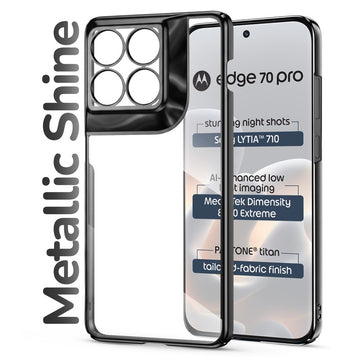 Shiny Edge Cuts Case for Motorola Moto Edge 70 Pro 5G