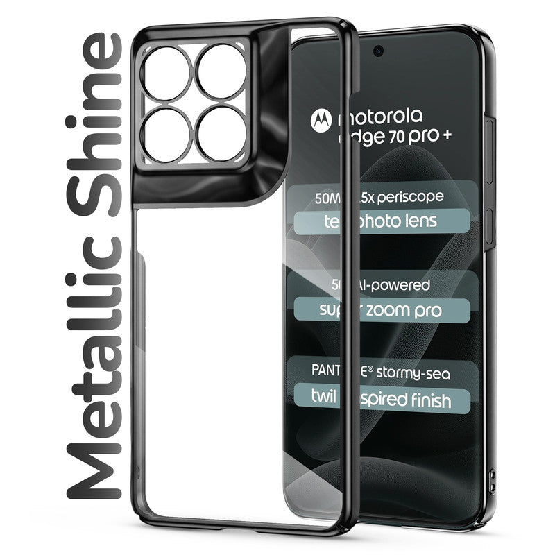Shiny Edge Cuts Case for Motorola Moto Edge 70 Pro Plus 5G