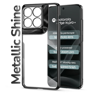 Shiny Edge Cuts Case for Motorola Moto Edge 70 Pro Plus 5G