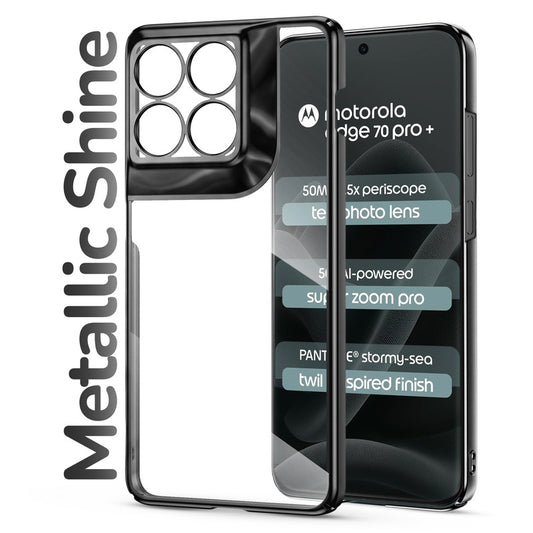 Shiny Edge Cuts Case for Motorola Moto Edge 70 Pro Plus 5G