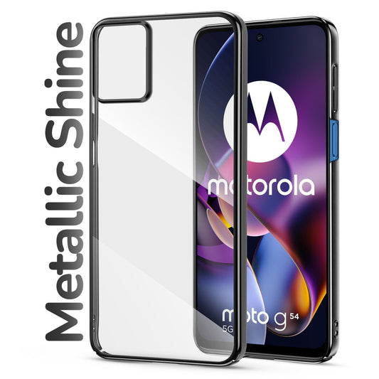 Shiny Edge Hard Case For Motorola Moto G54 5G
