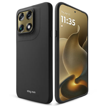 Stay Rare Smooth Silicone Case for Motorola Signature with Anti-Slip Grip & Camera Protection
