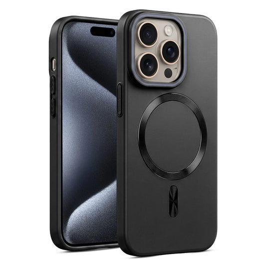 Hard Back Magnetic Case for Apple iPhone 15 Pro with Wireless Charging Support