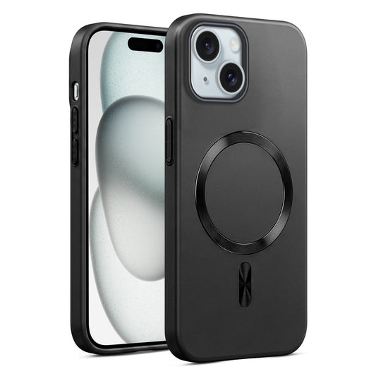 Hard Back Magnetic Case for Apple iPhone 15 with Wireless Charging Support