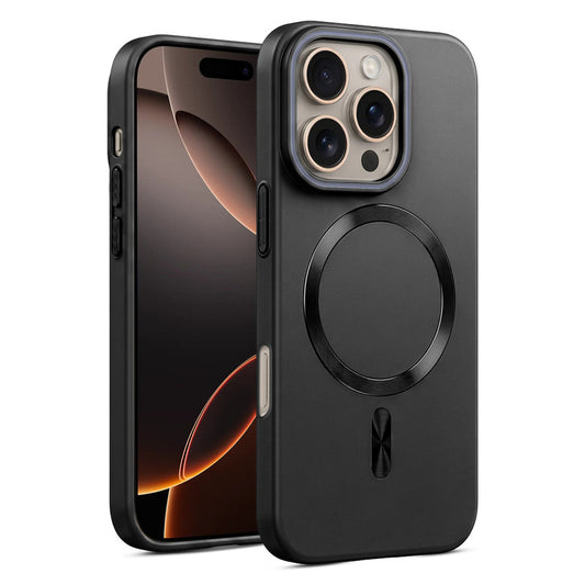 Hard Back Magnetic Case for Apple iPhone 16 Pro Max with Wireless Charging Support