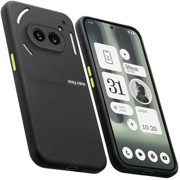 Premium Silicone Textured Case With Camera Protection & Inner Microfiber Lining Back Cover For Nothing Phone 2A