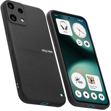 Matte Grip Silicone Case With Camera Protection & Microfiber Lining For Nothing Phone 3a Lite 5G