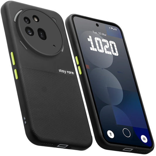 Premium Silicone Textured Case With Camera Protection & Inner Microfiber Lining Back Cover For Nothing Phone 3a Pro 5G