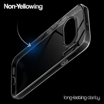 Crystal Clear Anti-Yellow Transparent Back Cover Case With Camera Ring Protection for Nothing Phone 4A 5G