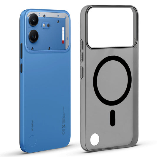 Anti-Yellow Colored Camera Line Case Support Magnetic Accessories Back Cover For Nothing Phone 4B 5G