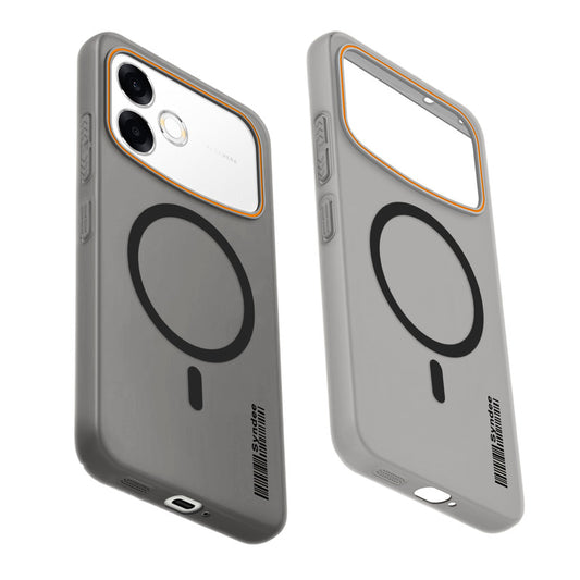 Colourful Frosted Matte With Raised Camera Protection Back Cover Case For Oppo F33 Pro 5G