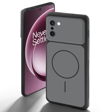 Dual tone silicone Black back cover for OnePlus 15R 5G showing camera protection and design