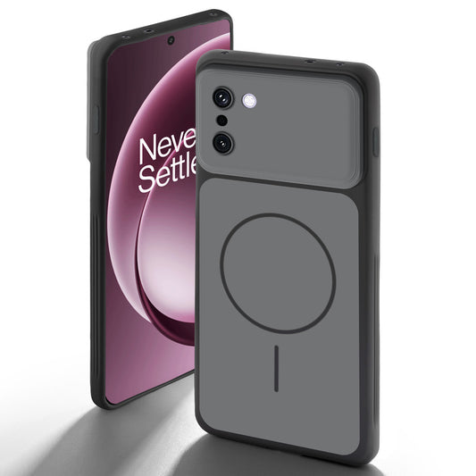 Dual tone silicone Black back cover for OnePlus 15R 5G showing camera protection and design