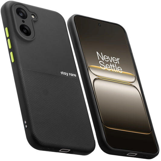 Premium Silicone Textured Case With Camera Protection & Inner Microfiber Lining Back Cover For OnePlus Nord CE 5 5G