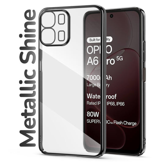 Shiny Edge Hard Case For Oppo A6 Pro 5G
