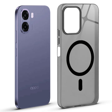 Anti-Yellow Scratch Resistant Case Support Magnetic Accessories Back Cover For Oppo A6s 5G