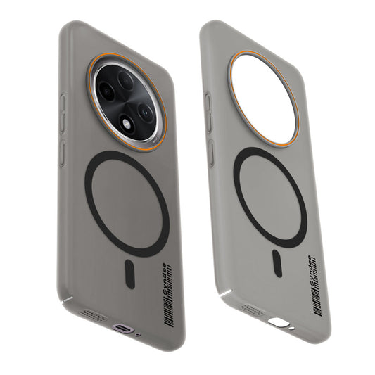 Colourful Frosted Matte With Raised Camera Protection Back Cover Case For Oppo F27 Pro Plus 5G