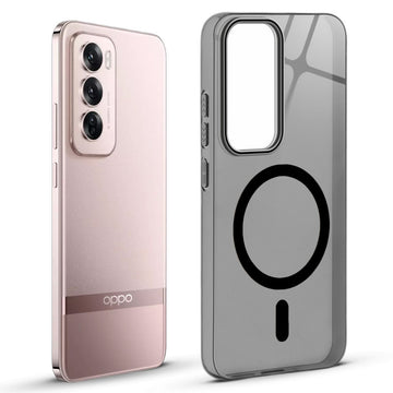 Anti-Yellow Scratch Resistant Case Support Magnetic Accessories Back Cover For Oppo Reno 12 Pro 5G