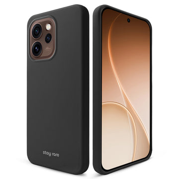 Stay Rare Smooth Silicone Case for Oppo Reno 15 Pro Mini 5G with Anti-Slip Grip & Camera Protection