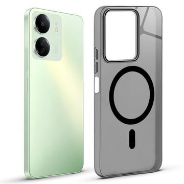Anti-Yellow Scratch Resistant Case Support Magnetic Accessories Back Cover For Poco C65 5G