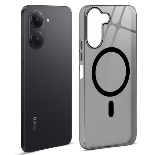 Anti-Yellow Colored Camera Line Case Support Magnetic Accessories Back Cover For Poco C81x 4G