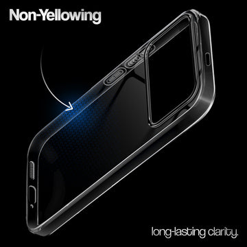 Crystal Clear Anti-Yellow Transparent Back Cover Case With Camera Ring Protection for Poco F8 Ultra 5G