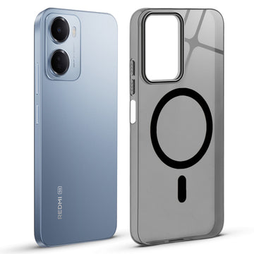 Anti-Yellow Scratch Resistant Case Support Magnetic Accessories Back Cover For Redmi 15A 5G