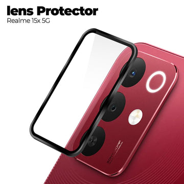 Camera Lens Protector For Realme 15X 5G, HD Clear Lens Guard