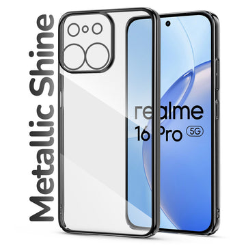 Shiny Edge Hard Case For Realme 16 Pro 5G