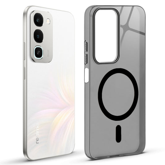 Anti-Yellow Colored Camera Line Case Support Magnetic Accessories Back Cover For Realme 16x 5G