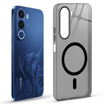 Anti-Yellow Scratch Resistant Case Support Magnetic Accessories Back Cover For Realme C100x 5G
