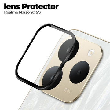Camera Lens Protector For Realme Narzo 90 5G, HD Clear Lens Guard