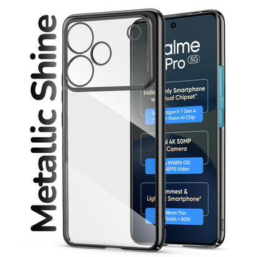 Shiny Edge Cuts Case for Realme P4 Pro 5G
